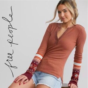 Free People Mikah Layering Cuff long sleeve